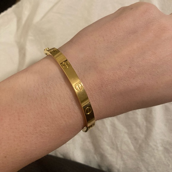 Gold bracelet - Picture 1 of 7
